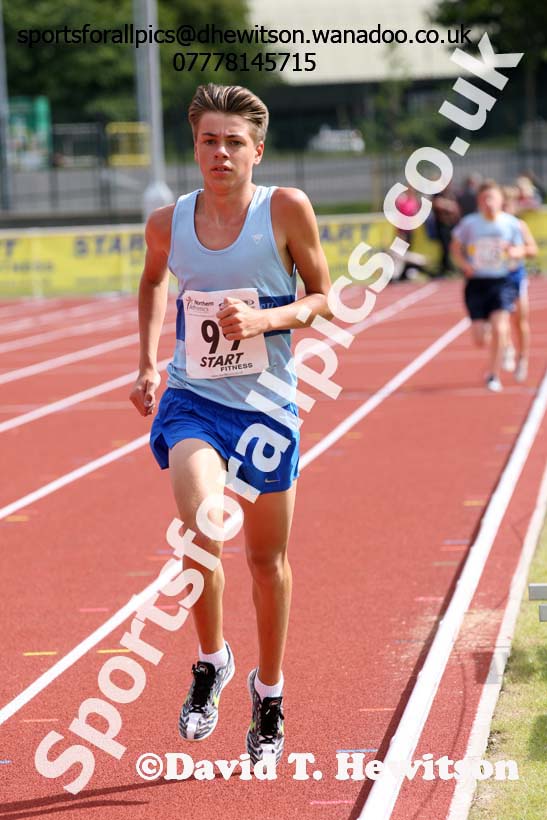 Under-15 boys 3000 metres. Photo: David T. Hewitson/Sports for All Pics